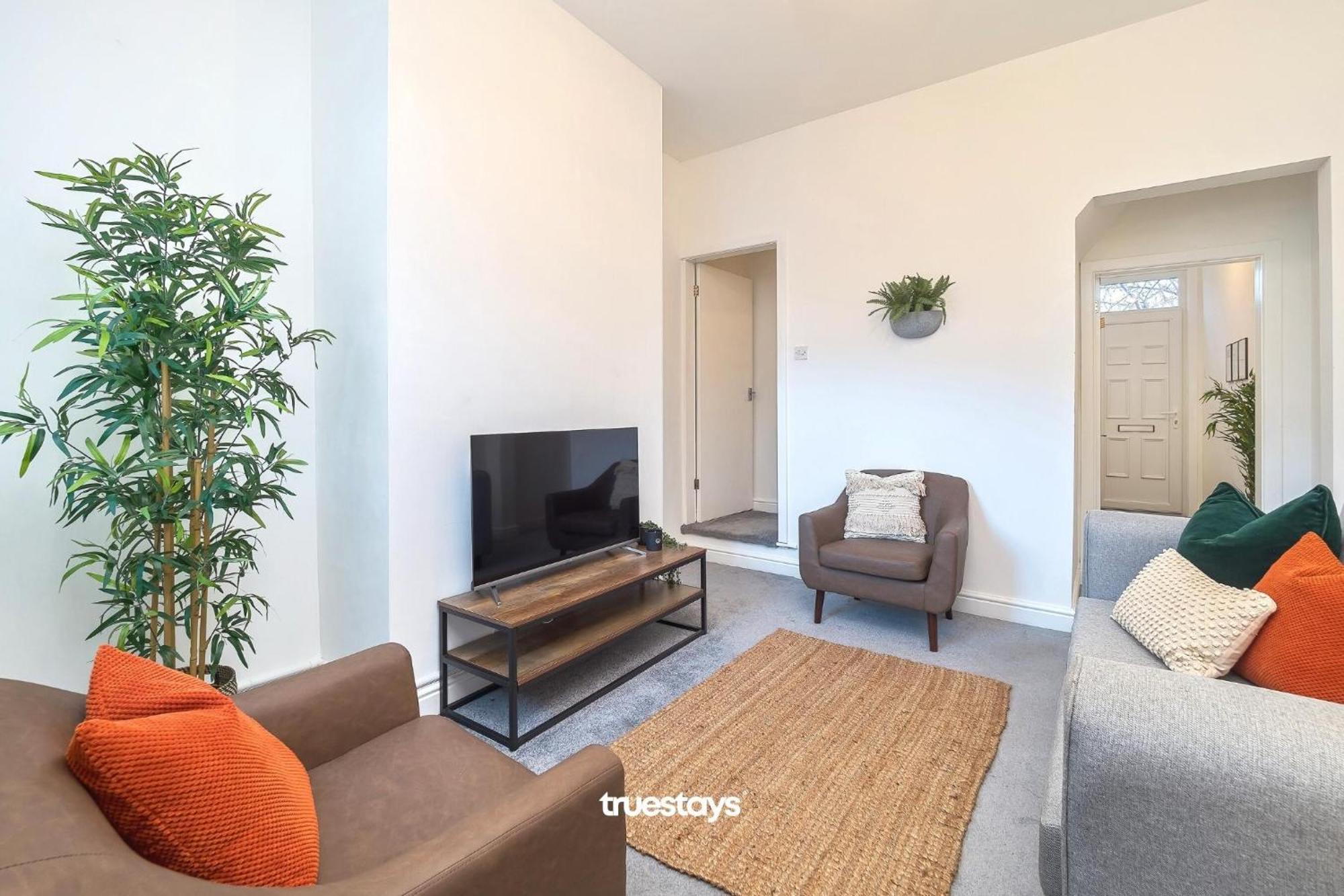 Penkhull House By Truestays - 4 Bedroom House In Stoke-On-Trent المظهر الخارجي الصورة